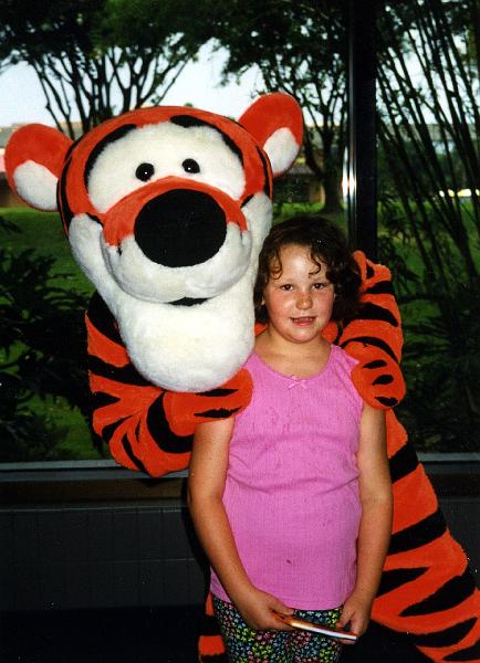 1998JulyMagicKingdom010.jpg - 1998 - Epcot, Disney World, FL - Tigger & Stephanie