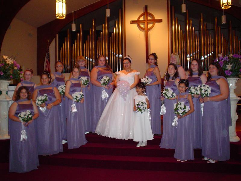 DSC01663.JPG - 2004 - Adrianna Garza Quinceanera, San Antonio, TX - Adrianna's court