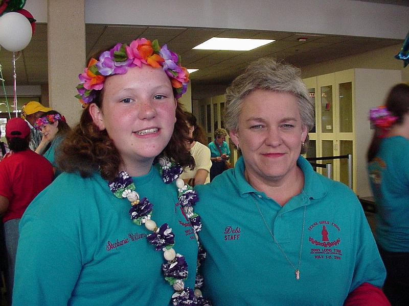 MVC-891F.JPG - 2003 - Texas Girls' Choir Long Tour (California, Hawaii) - Stephanie & Ms. Debi Weir (Texas Girls' Choir Director)